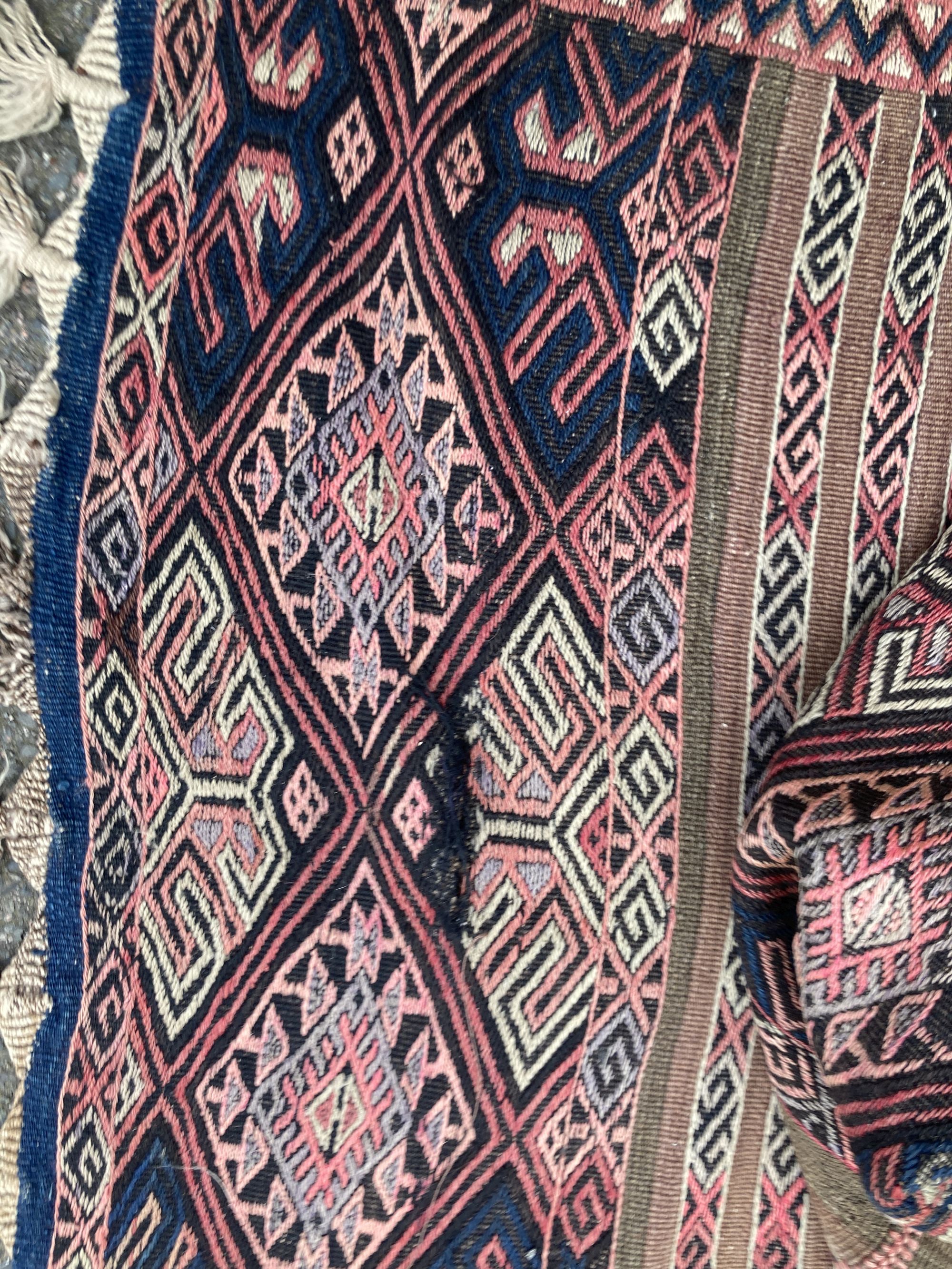 A Kelim flatweave carpet, 356 x 180cm